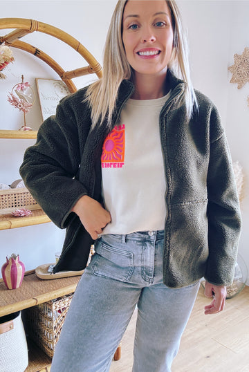 VESTE MOUMOUTE CLOSE KAKI